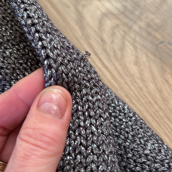 BNWT All Saints shimmer knit sweater - Picture 3 of 4